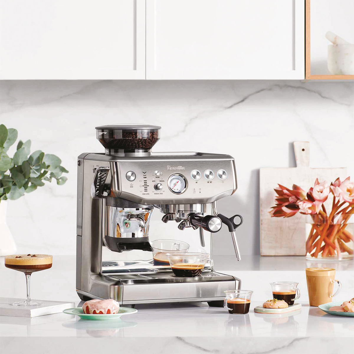 Breville Barista Express Impress Espresso Machine (BES876) - image 6